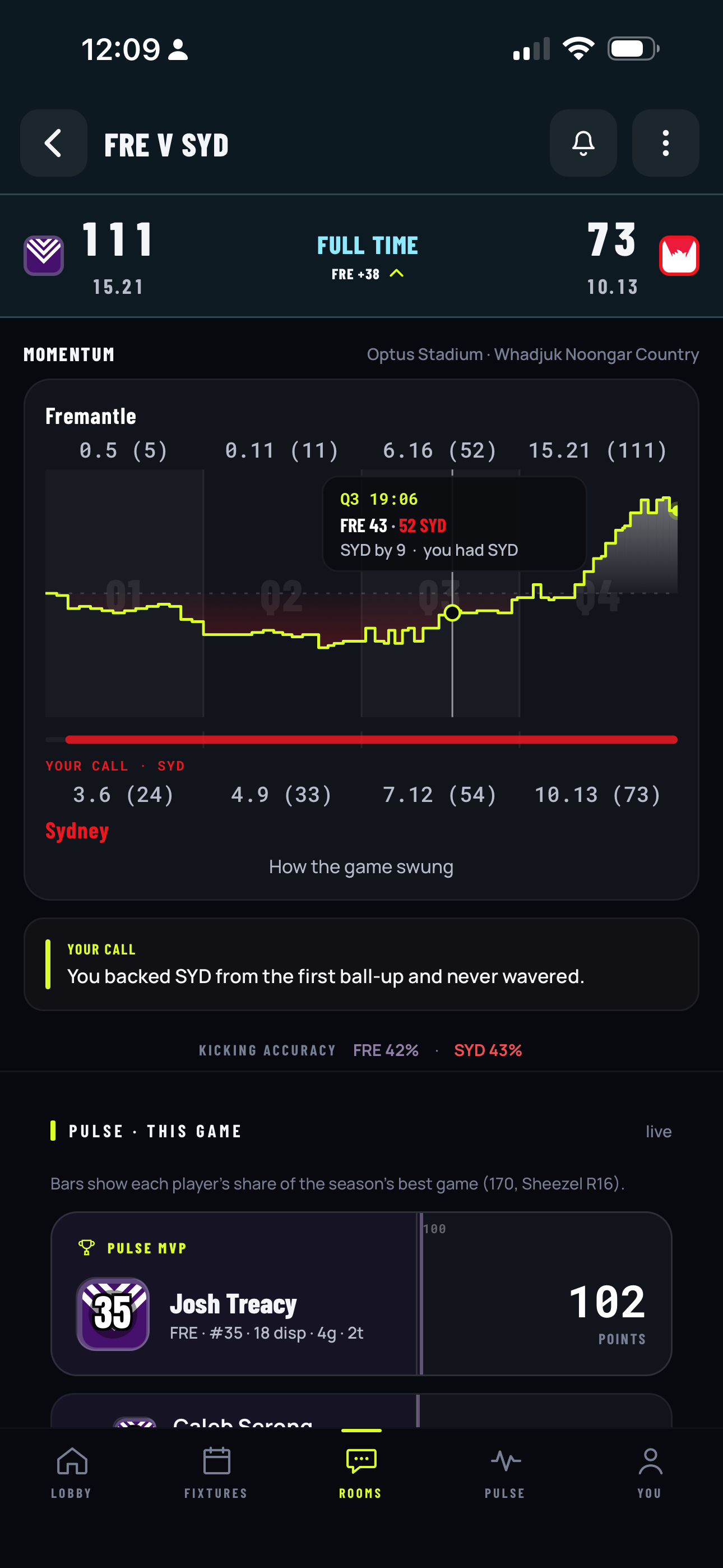 Momentum worm